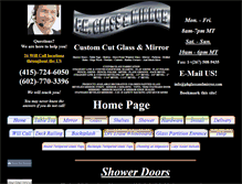 Tablet Screenshot of phglassandmirror.com